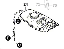 Variateur de vitesse réf. 1 607 233 361 BOSCH
